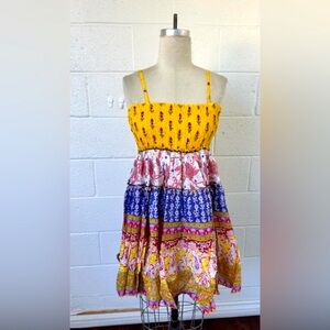 New without tags. INDRIA SPAGHETTI STRAP MINI DRESS. Size Small